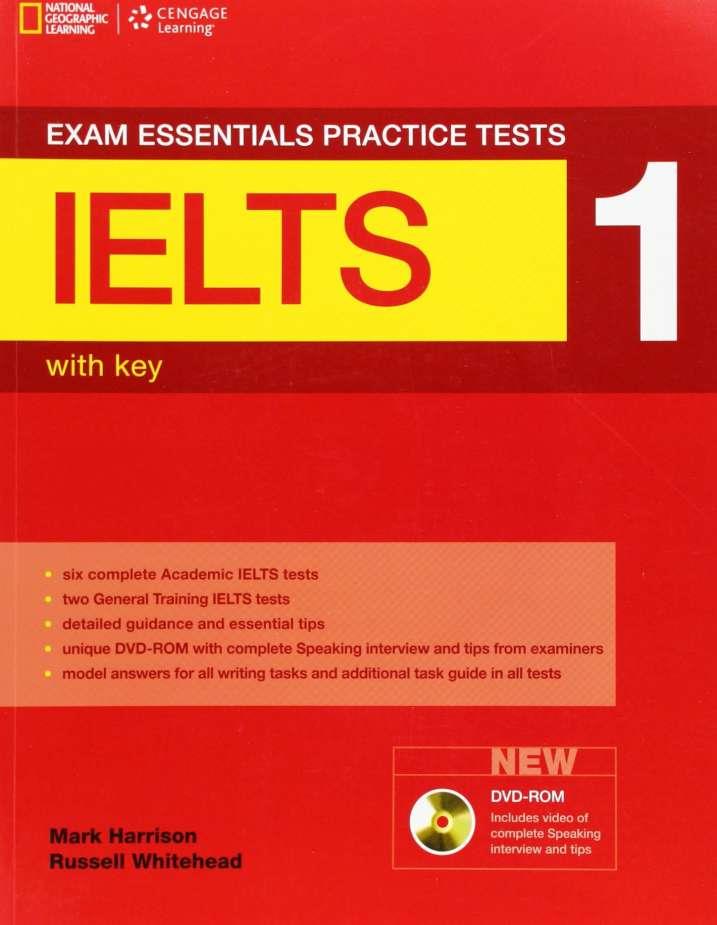 ESSENTIAL IELTS TEST 1+KEY+DVDR | 9781285747194