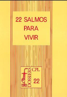 22 SALMOS PARA VIVIR | 9788474670790 | VERNET MATEU, JOAN MARIA