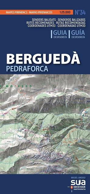 BERGUEDA - MAPAS PIRENAICOS | 9788482169286
