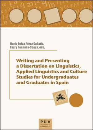 WRITING AND PRESENTING A DISSERTATION ON LINGUISTICS | 9788437095936 | VARIOS AUTORES