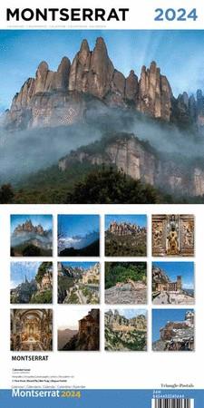 CALENDARI 2024 PARET (16X16 CM) MONTSERRAT | 8424455240644