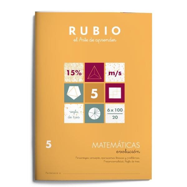 MATEMÁTICAS EVOLUCIÓN RUBIO 5 | 9788485109845 | VARIOS AUTORES