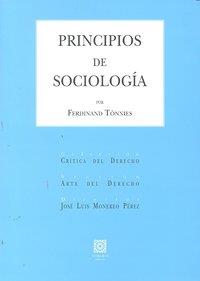 PRINCIPIOS DE SOCIOLOGIA | 9788498365610 | TONNIES, FERDINAND
