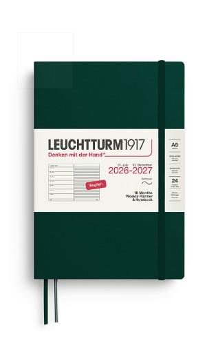 AGENDA A5 LEUCHTTURM S/V 26/27 FOREST GREEN | 4070292003382