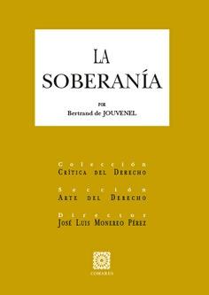 SOBERANÍA, LA | 9788484440611 | DE JOUVENEL, BERTRAND