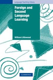 FOREIGN AND SECOND LANGUAGE LEARNING | 9780521274869 | LITTLEWOOD, WILLIAM