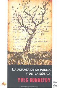 ALIANZA DE LA POESIA Y LA MÚSICA, LA | 9788415757108 | BONNEFOY, YVES