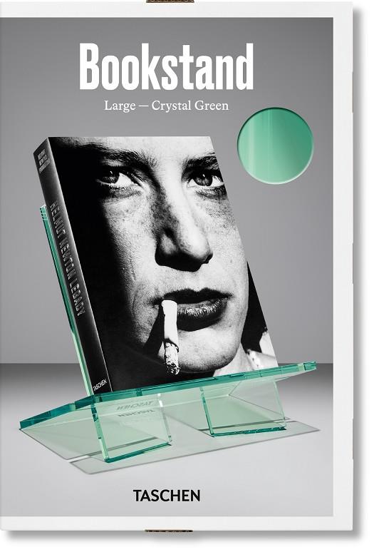 BOOKSTAND. LARGE. CRYSTAL GREEN | 9783836595551