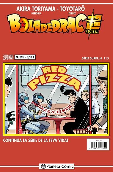 BOLA DE DRAC SERIE VERMELLA 326 / SUPER 115 | 9791387921576 | TORIYAMA, AKIRA