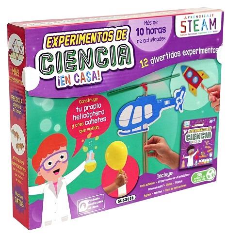 EXPERIMENTOS DE CIENCIA EN CASA | 9788467781328 | EDICIONES, SUSAETA
