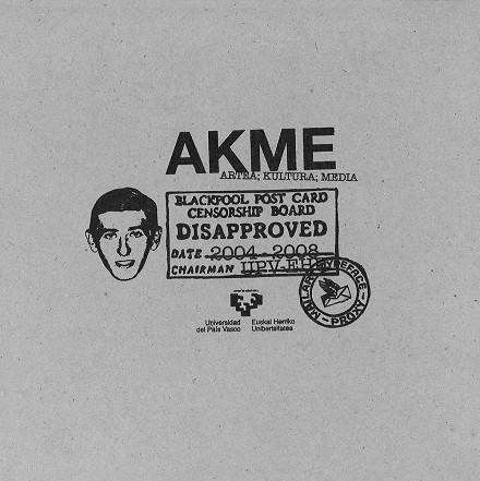 AKME. ARTEA; KULTURA; MEDIA | 9788498601718 | VARIOS AUTORES