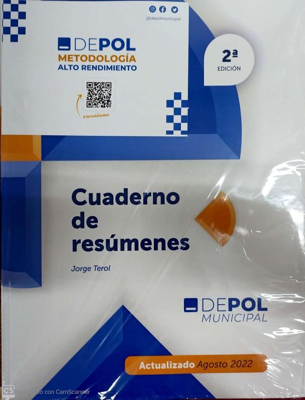 MUNICIPAL. METODOLOGIA ALTO RENDIMIENTO. CUADERNO DE RESÚMENES | 9788409263325 | TEROL, JORGE