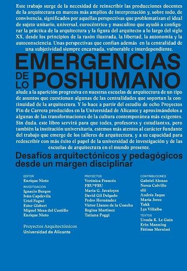 EMERGENCIAS DE LO POSHUMANO | 9788497177696