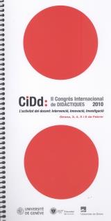 CIDD: II CONGRÉS INTERNACIONAL DE DIDÀCTIQUES 2010 | 9788484583059 | DIVERSOS AUTORS