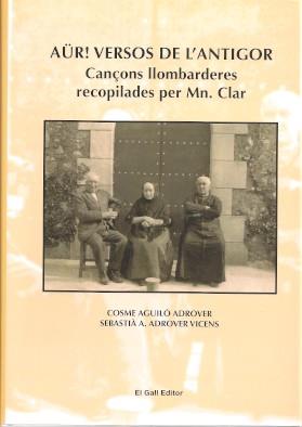 AÜR! VERSOS DE L'ANTIGOR | 9788416416783 | AGUILÓ ADROVER, COSME / ADROVER VICENS, SEBASTIÀ A.