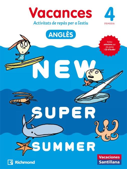 NEW SUPER SUMMER 4 (SB+CD CATALAN) | 9788466823067 | VARIOS AUTORES