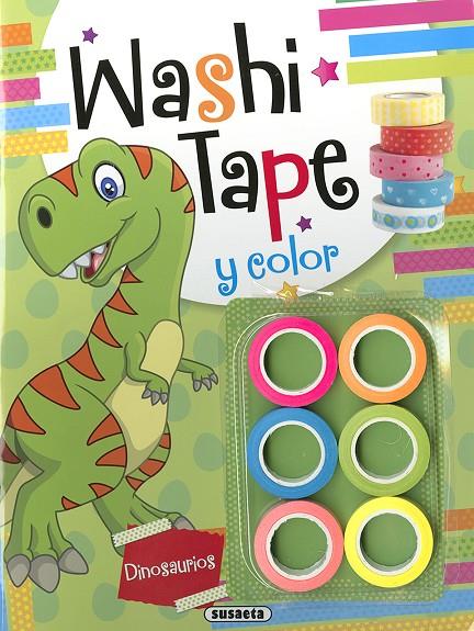 WASHI TAPE DINOSAURIOS | 9791370341411 | SUSAETA, EQUIPO
