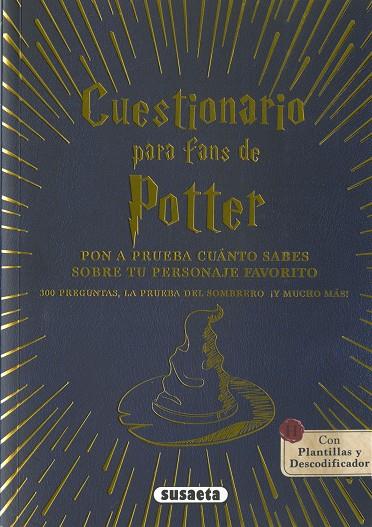 CUESTIONARIO PARA FANS DE POTTER. PON A PRUEBA CUANTO SABES DE TU PERSONAJE FAVORITO | 9788410847026 | KRICHTEL, JANIKA