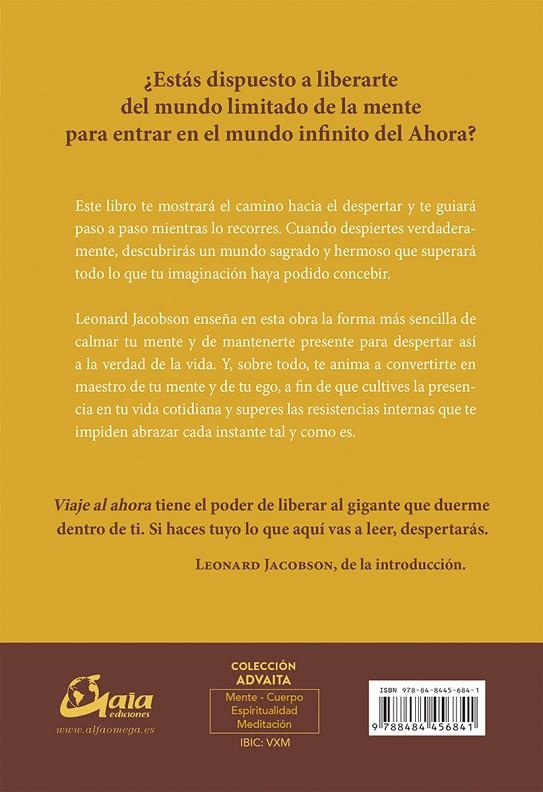 VIAJE AL AHORA | 9788484456841 | JACOBSON, LEONARD / AÍS VALDERRÁBANO, ALEJANDRO