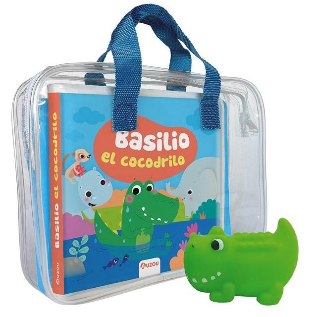 LIBRO DE BAÑO. BASILIO EL COCODRILO | 9791039549899 | PASCUAL FERRER, VENTURA
