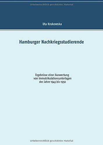 HAMBURGER NACHKRIEGSSTUDIERENDE | 9783749486717 | KRUKOWSKA, UTA
