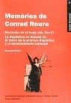MEMÒRIES DE CONRAD ROURE. TOM VI | 9788476024928 | ROURE, CONRAD
