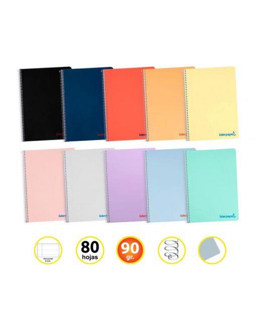 QUADERN ESPIRAL A4 MICRO5  BANDES COLORS | 8423473097711
