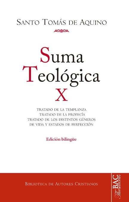 SUMA TEOLOGICA X | 9788422019213 | SANTO TOMÁS DE AQUINO