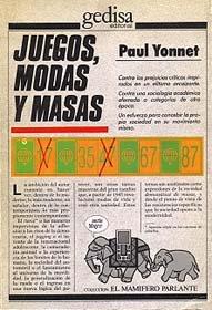 JUEGOS, MODAS Y MASAS | 9788474322941 | YONNET, PAUL