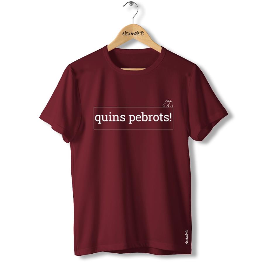 SAMARRETA ELS XIMPLETS QUINS PEBROTS XL GRANATE | 9999900013085