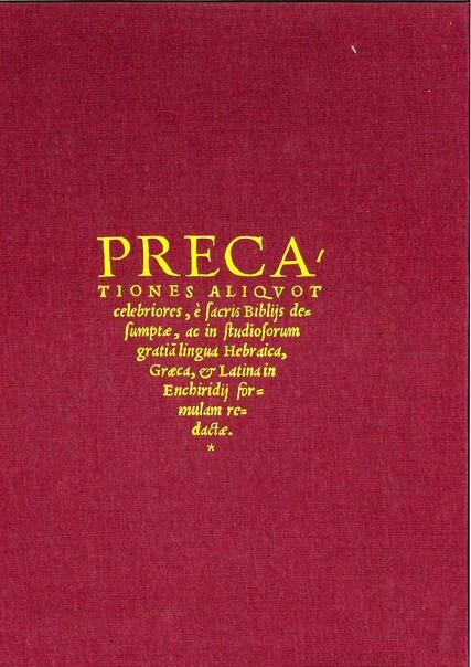 PRECATIONES BIBLICAE | 9788498527919 | CHAPARRO GOMEZ, CESAR