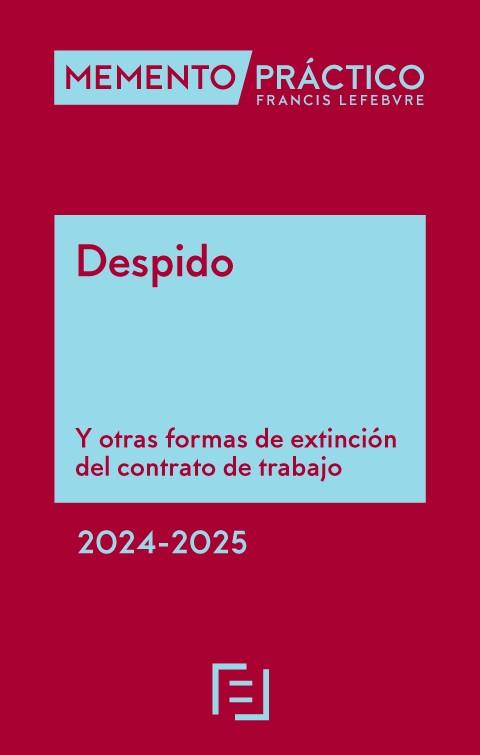 MEMENTO PRACTICO DESPIDO 2024-2025 | 9788419896032 | LEFEBVRE