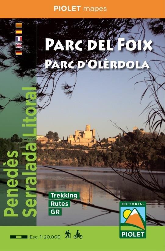 MAPA PARC DEL FOIX. PARC D'OLÈRDOLA | 9788412188073 | EDITORIAL PIOLET