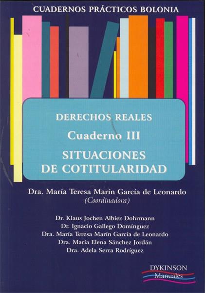 CUADERNOS PRÁCTICOS BOLONIA. DERECHOS REALES. CUADERNO V. DERECHO REALES LIMITADOS DE GOCE. | 9788499820675 | CLEMENTE MEORO, MARIO E.