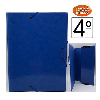 CARPETA GOMES BOSSA A5 BLAU | 8412885126256