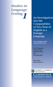 AN INVESTIGATION INTO THE COMPARABILITY OF TWO TESTS OF ENGLISH AS A FOREIGN LANGUAGE | 9780521484671 | BACHMAN, LYLE F. / DAVIDSON, FRED / RYAN, KATHERINE / CHOI, INN-CHULL