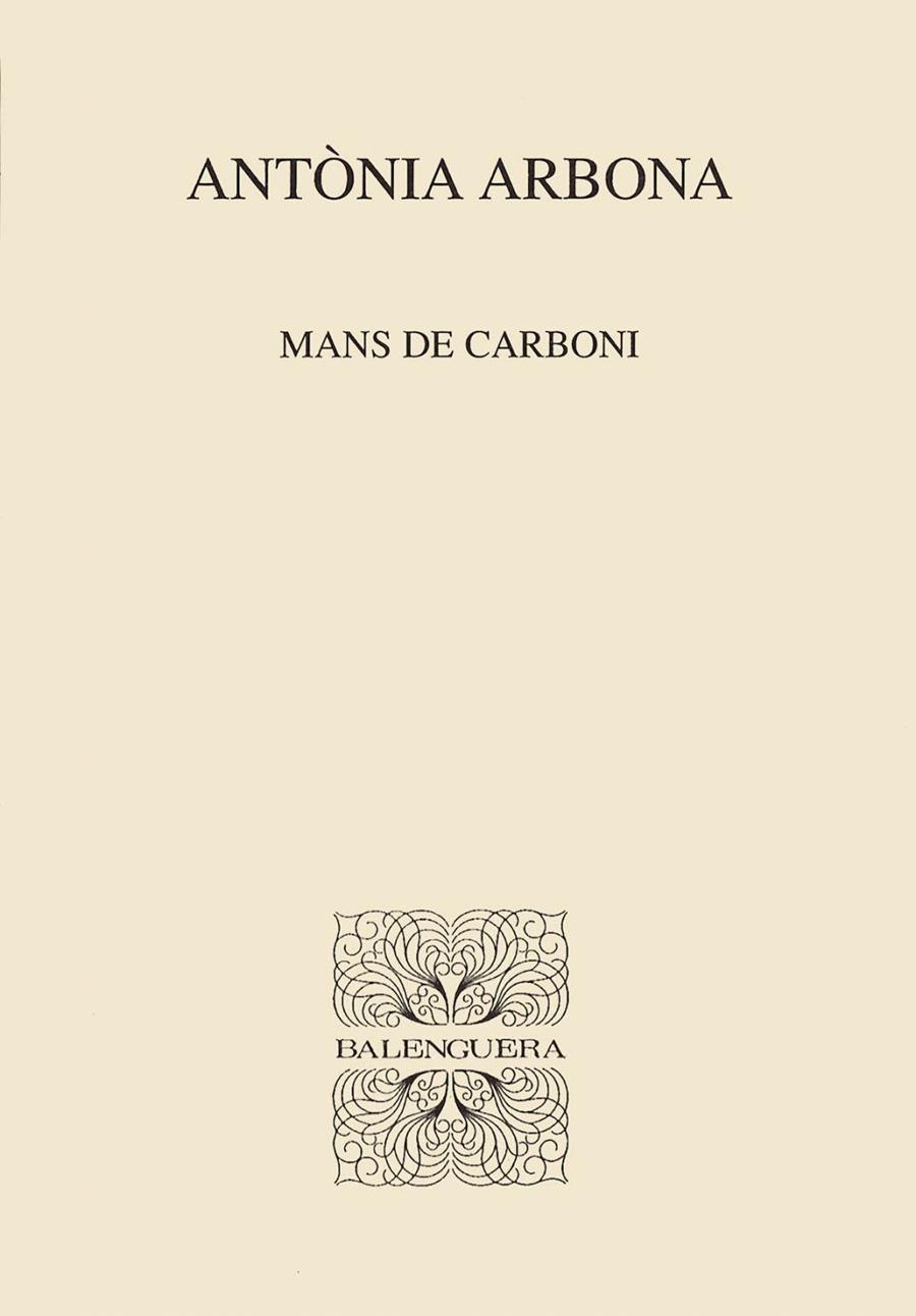 MANS DE CARBONI | 9788427350878 | ARBONA SANTAMARIA, ANTONIA