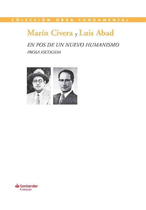 EN POS DE UN NUEVO HUMANISMO | 9788417264055 | CIVERA MARTÍNEZ, MARÍN / ABAD CARRETERO, LUIS