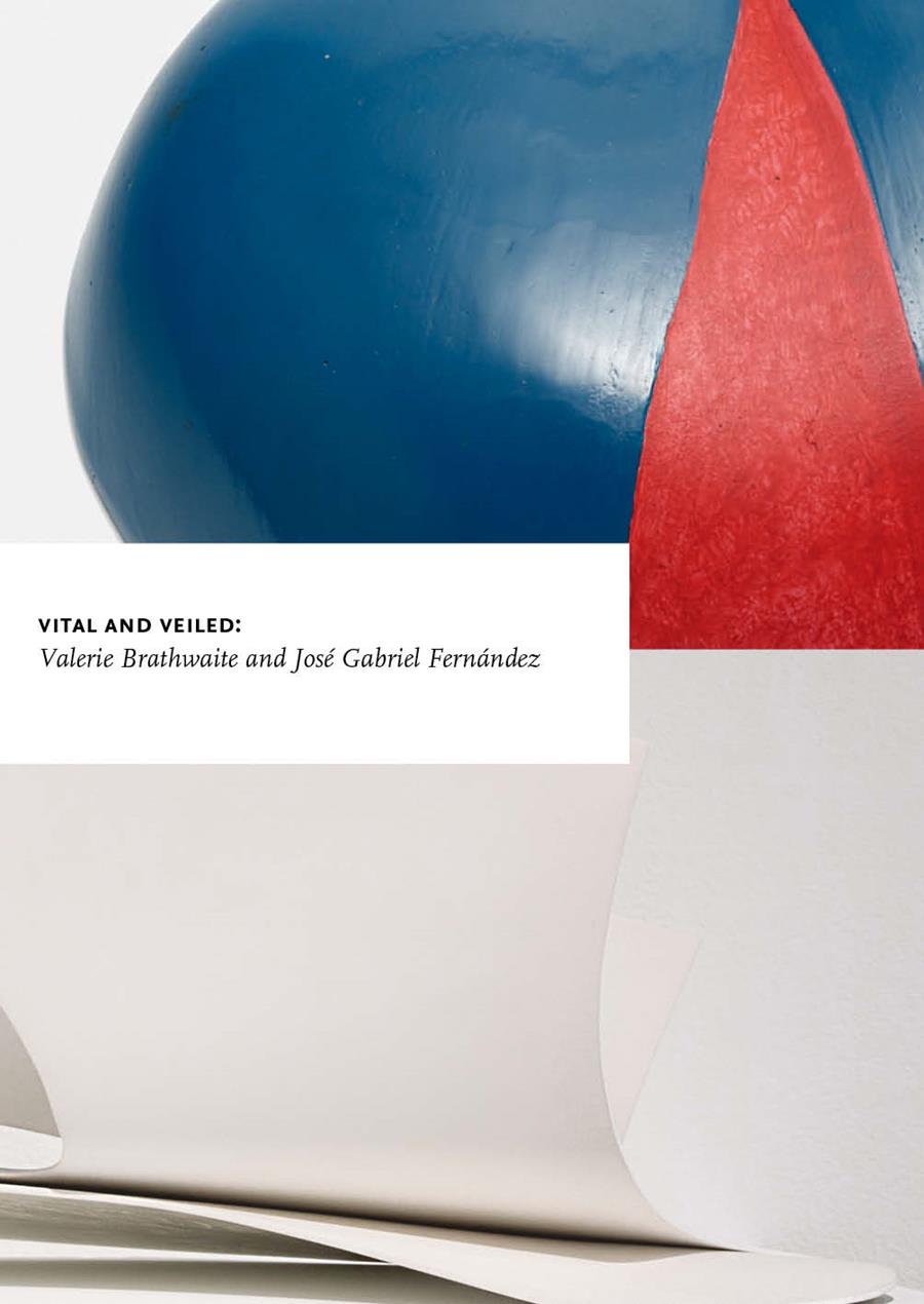 VITAL AND VEILED : VALERIE BRATHWAITE AND JOSÉ GABRIEL FERNÁNDEZ | 9788419539120