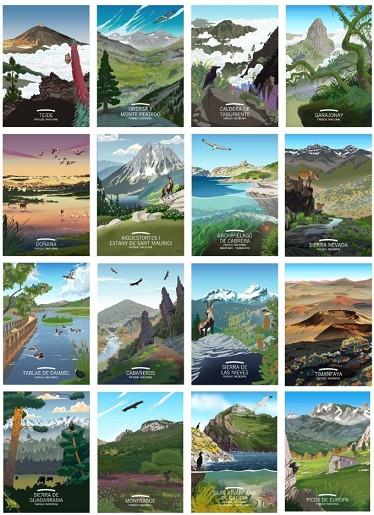 COLECCIÓN DE ILUSTRACIONES DE LA RED DE PARQUES NACIONALES | 9789200033384 | DE PABLOS GUTIÉRREZ, RICARDO