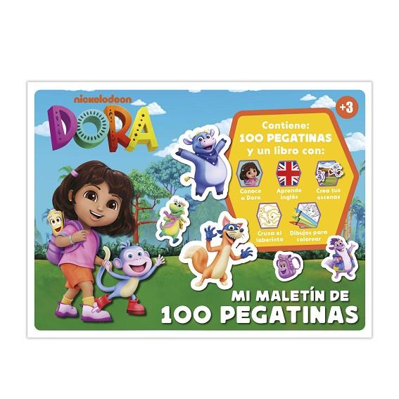 MALETIN DE 100 PEGATINAS DORA | 9791387844110 | IMAGILAND