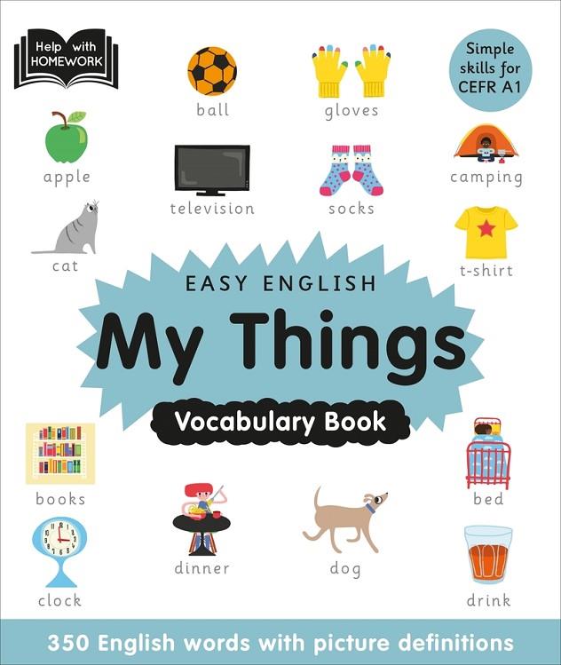 EASY ENGLISH VOCABULARY : MY THINGS | 9781838526535