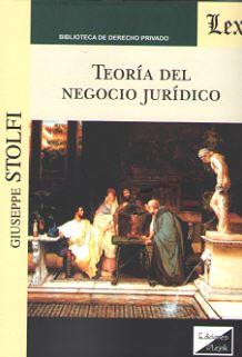 TEORIA DEL NEGOCIO JURIDICO | 9789563921595 | STOLFI, GIUSEPPE