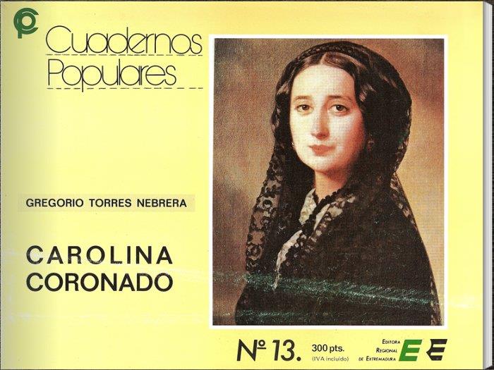 CAROLINA CORONADO | 9788476710203 | TORRES NEBRERA, GREGORIO