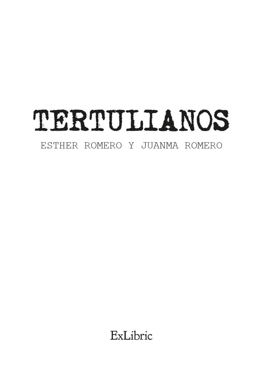 TERTULIANOS | 9791387707248 | ROMERO, ESTHER / ROMERO, JUANMA