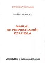 MANUAL DE PRONUNCIACIÓN ESPAÑOLA | 9788400070960 | NAVARRO TOMÁS, TOMÁS