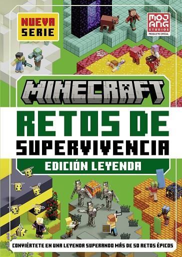 MINECRAFT OFICIAL : RETOS DE SUPERVIVENCIA 2 (EDICIÓN LEYENDA) | 9788410645776 | MOJANG AB