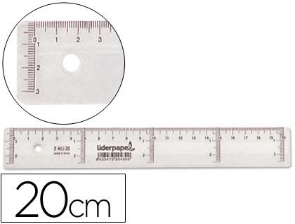 REGLE 20 CM LIDERPAPEL | 8423473204256