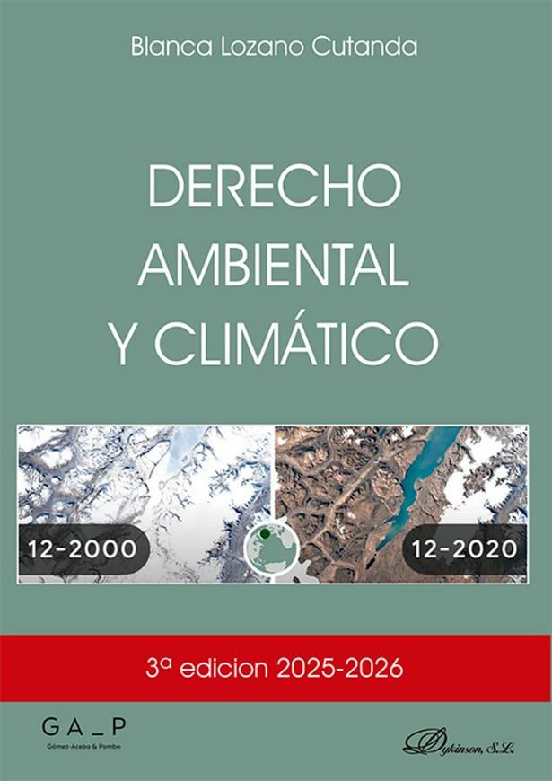 DERECHO AMBIENTAL Y CLIMÁTICO | 9791370065379 | LOZANO CUTANDA, BLANCA