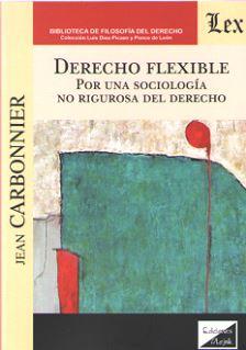 DERECHO FLEXIBLE | 9789563923803 | CARBONNIER, JEAN